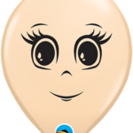 Μπαλόνια Λάτεξ 5 Blush Γυναικείο Πρόσωπο 100 τεμ.