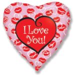 Μπαλόνι φοιλ 18 I love You Lips /46εκ