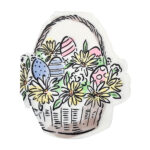 Χαρτοπετσέτα σε σχήμα Πασχαλινό καλάθι / 16τεμ./Easter