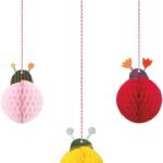 Κρεμαστά Διακοσμ. Πασχαλίτσα 15εκ.- 3 χρώματα / 3 τεμ./Easter