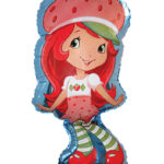 Μπαλόνι Φοιλ Σχήμα Φραουλίτσα / 90 x 50 εκ - Ασυσκεύαστο