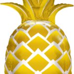 Μπαλόνι Φοιλ Σχήμα 44 Χρυσός Ανανάς  - Pineapple