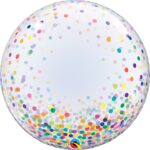 Deco Bubble 24 Colourful Confetti Dots