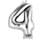Φοιλ Super Shape Νούμερο 4 Ασημί / 86εκ ύψος