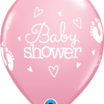 Μπαλόνια Λάτεξ 11 Baby Shower Pink 25τεμ