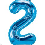 Μπαλόνι Φοιλ 34 Μπλε Νούμερο 2 / 86 εκ
