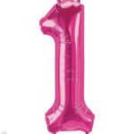 Μπαλόνι Φοιλ 34 Φούξια Νούμερο 1 / 86 εκ