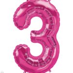 Μπαλόνι Φοιλ 34 Φούξια Νούμερο 3 / 86 εκ