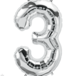 Φοιλ Super Shape Νούμερο 3 Ασημί / 86εκ Ύψος