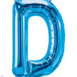 Μπαλόνι Φοιλ Γράμμα  D  Μπλε 34/ 86εκ