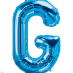 Μπαλόνι Φοιλ Γράμμα  G  Μπλε 34/ 86εκ