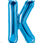 Μπαλόνι Φοιλ Γράμμα  K  Μπλε 34/ 86εκ