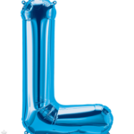 Μπαλόνι Φοιλ Γράμμα  L  Μπλε 34/ 86εκ