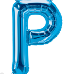Μπαλόνι Φοιλ Γράμμα  P  Μπλε 34/ 86εκ