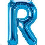 Μπαλόνι Φοιλ Γράμμα  R  Μπλε 34/ 86εκ