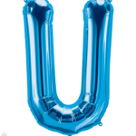 Μπαλόνι Φοιλ Γράμμα  U  Μπλε 34/ 86εκ