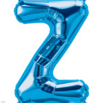 Μπαλόνι Φοιλ Γράμμα  Z  Μπλε 34/ 86εκ