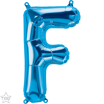 Μπαλόνι Φοιλ Μίνι Γράμμα F Μπλε
