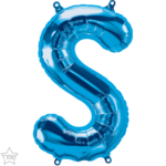 Μπαλόνι Φοιλ Μίνι Γράμμα S Μπλε
