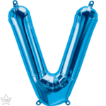 Μπαλόνι Φοιλ Μίνι Γράμμα V Μπλε