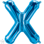 Μπαλόνι Φοιλ Μίνι Γράμμα X Μπλε
