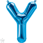 Μπαλόνι Φοιλ Μίνι Γράμμα Y Μπλε