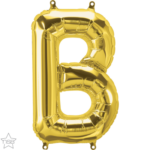 Μπαλόνι Φοιλ Μίνι Γράμμα B Χρυσό
