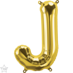 Μπαλόνι Φοιλ Μίνι Γράμμα J Χρυσό