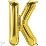 Μπαλόνι Φοιλ Μίνι Γράμμα K Χρυσό