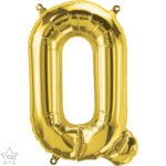 Μπαλόνι Φοιλ Μίνι Γράμμα Q Χρυσό