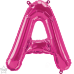 Μπαλόνι Φοιλ Μίνι Γράμμα A Φούξια 41εκ