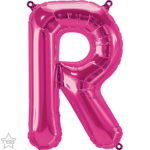 Μπαλόνι Φοιλ Μίνι Γράμμα R Φούξια 41εκ