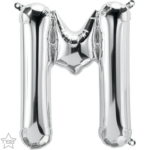 Μπαλόνι Φοιλ Μίνι Γράμμα M Ασημί 41εκ