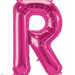 Μπαλόνι Φοιλ Γράμμα  R Φούξια 34/ 86εκ