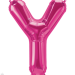 Μπαλόνι Φοιλ Γράμμα  Y Φούξια 34/ 86εκ