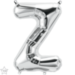 Μπαλόνι Φοιλ Μίνι Γράμμα Z Ασημί 41εκ