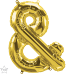Μπαλόνι Φοιλ Γράμμα μίνι  Χρυσό Σύμβολο & 16/ 41εκ