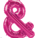 Μπαλόνι Φοιλ Γράμμα Φούξια Σύμβολο & 34/ 86εκ