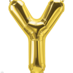 Μπαλόνι Φοιλ Γράμμα  Y  Χρυσό 34/ 86εκ