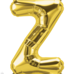 Μπαλόνι Φοιλ Γράμμα  Z  Χρυσό 34/ 86εκ