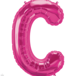 Μπαλόνι Φοιλ Γράμμα  C Φούξια 34/ 86εκ