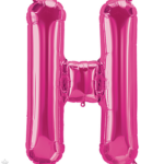 Μπαλόνι Φοιλ Γράμμα  H Φούξια 34/ 86εκ