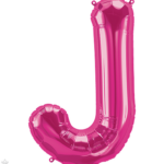 Μπαλόνι Φοιλ Γράμμα  J Φούξια 34/ 86εκ