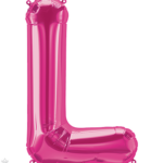 Μπαλόνι Φοιλ Γράμμα  L Φούξια 34/ 86εκ