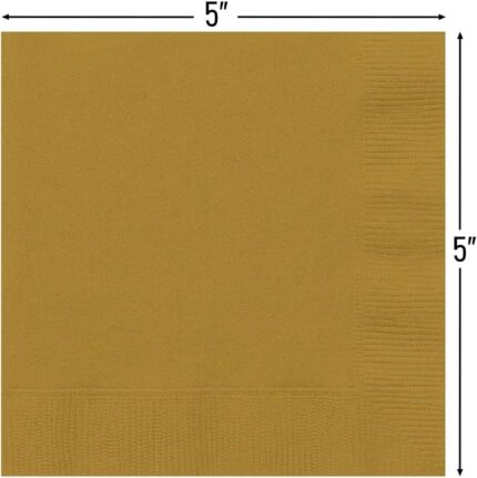 Χαρτοπετσέτες γλυκού Χρυσό /20 τεμ