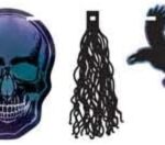 Γιρλάντα με φούντες Νεκροκεφαλή Boneshine Fever / 3 μ