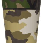 Ποτήρια χάρτινα Military - Παραλλαγή / 8 τεμ