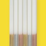 Κεριά  Γενεθλίων Μεταλλικά / 12 τεμ.