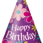 Καπελάκια Birthday Blossoms Party / 8 τεμ