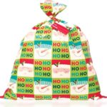 Τσάντα Δώρου γίγας Holly Santa  / 91.4 x 112 εκ